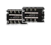 1 module SSR triphasé de contrôle CC ou CA, relais statique 10 A, 25 A, 40 A, 60 A, 80 A, 100 A, 120 A(AC-AC,10A)