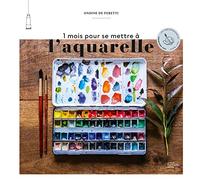 Ondine Peretti – 1 mois pour se mettre à l'aquarelle – Livre-jeu – Relié