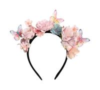 1 Morceau De Bande De Fleurs, Accessoires Photo, Accessoires De Cheveux Rétro, Bandeaux D'Élés Femmes, Accessoires De Vêtements, Bandeaux De Style Créatifs.