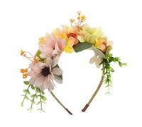 1 Morceau De Bande De Fleurs Simulé, Bandeau Élé, Accessoires Photo, Accessoires De Robe De Mariée, Accessoires De Cheveux Pour Femmes.