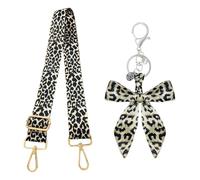 1 Morceau De Bracelet À Bandoulière De Léopard, Porte-Clés De 1 Pièce, Bandoulière De Remplacement Réglable, Accessoires De Sacs De Bricolage Simples Et Élés.