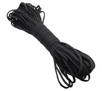 1 Morceau de Corde à Main tressée, Longue Corde d'extérieur, Corde d'escalade, Longue Corde pour Le Camping, Longue Corde Noire, Longue Corde de Bricolage