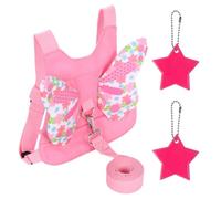 1 Morceau De Corde De Traction Pour Enfants Et 2 Morceaux De Pendentifs Réfléchissants, Corde De Traction Papillon, Fournitures Pour Enfants, Équipement De Voyage En Plein Air.