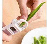 1 Morceau De Déchiqueteuse De Haricots, 1 Morceau De Coupe-Oignon, Déchiqueteuse De Légumes Simple, Fournitures De Cuisine Multifonctionnelles, Adaptées Aux Haricots Et Aux Légumes.