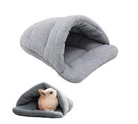 1 Morceau de litière pour Animaux de Compagnie, lit de Hamster, lit de Cochon d'Inde, Mini Sac de Couchage, adapté aux Hamsters, Lapins, Chatons et Autres Petits Animaux de Compagnie.