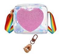 1 Morceau De Sac À Bandoulière Pour Enfants, 1 Bag-Remorque, Fille -Herz -Herz -Herz-Sac-Hacksred, Sweet Cross -Bag -Bag -Simple Mini Sac À Main, Boutique De Pièces Intéressante