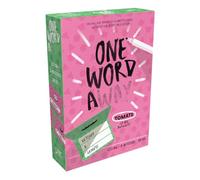 1 More Time Games, One Word Away, version allemande, jeu de fête rapide pour 2 à 8 joueurs à partir de 8 ans, jeu de mots d'équipe coopératif avec 20 minutes de temps de jeu par jeu