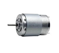 1 moteur 385 12 V 18 V 24 V 9000 tr/min moteur électrique à roulement à billes avant arbre moleté DIY jouet modèle RS-385-18115