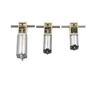 1 moteur à engrenage à vis sans fin 050 N30 N20. | DC3V-12V 6V 9V 4-762 tr/min vitesse lente boîte de vitesses tout en métal double arbre en forme de T(N20 Motor,(D)17-68rpm)