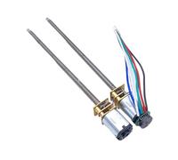 1 moteur à engrenage N20 DC à vis filetée à long arbre 3 V 6 V 12 V M4 100 mm encodeur magnétique 30-600 tr/min (60,6 V NO-encodeur)
