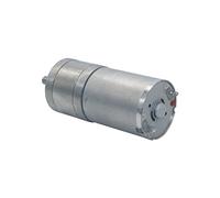 1 moteur à engrenages 6 V 370 avec réducteur à 90 degrés - Moteur à courant continu à couple élevé for applications de rotation d'horloge(620rpm With Fixed Seat)
