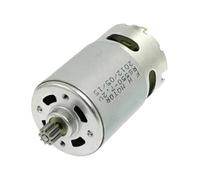 1 moteur à engrenages 9 dents de remplacement for perceuse électrique rechargeable 550, DC 7,2 V, 10,8 V, 12 V, 14,4 V, 16, 18 V, 21 V(14.4V 9 Teeth)