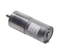 1 moteur à engrenages DC JGA25-370 Moteur à engrenage électrique 12 V à couple élevé CW CCW inversé (avec support, 10,6 V)
