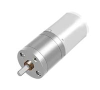 1 moteur à engrenages JGA25-370 à courant continu 6 V 12 V 24 V moteur à engrenages électrique couple élevé 12/16/27/35/58/77/128/169/282/625/1364 tr/min (uniquement le moteur, 12 tr/min, 24 V)