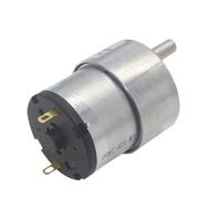 1 moteur à engrenages JGB37-520 37 mm 12 V CC 7 tr/min à 960 tr/min à couple élevé Moteur électrique 24 V (avec support, 320 tr/min, 24 V CC)