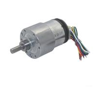 1 moteur à engrenages JGB37 520 DC 12 V avec encodeur, adapté pour une utilisation dans les distributeurs automatiques et les équipements mécaniques avec protection de charge (333 tr/min)