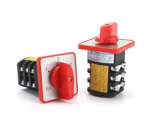 1 moteur à induction HZ5D-10/1,7 10 A 1,7 kW M05 M06, réversible, bitension, tripolaire, commutateur de transfert à came universel(10A 1.7 M05 GREEN)