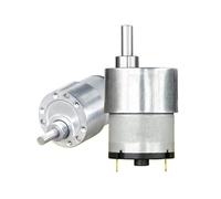 1 moteur électrique JGB37-520 12 V 24 V à couple élevé 5/10/20/30/45/60/100/200/300/600 tr/min (107 tr/min, 24 V)