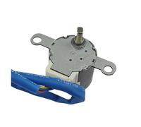 1 Moteur Pas À Pas 12 V 24BYJ48 Avec Câble De 17 Cm, Compatible Avec Aux, Moteur Synchrone À Lame Pivotante For Climatiseur Mural 11230002000056