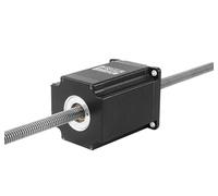 1 moteur pas à pas à vis télescopique T10 de 57 à travers l'échelle de 76 mm (57 fils de moteur 10)