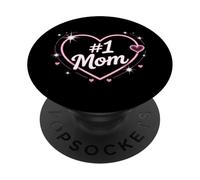 #1 - Motif cœur pour Maman PopSockets PopGrip Adhésif