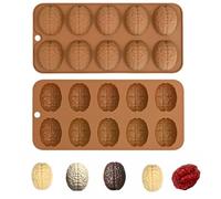 1 moule à mousse au chocolat 3D cerveau humain, moule à faire soi-même, gelée, pudding, savon, dessert, moule à gâteau en silicone pour Halloween surprise organe (2)