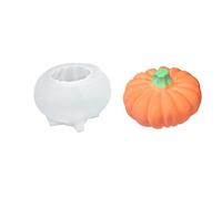 1 Moule En Silicone Crâne / Citrouille D ' Halloween Sans Danger Pour Les
