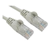 1 Mtr Scan Gris moulé Cat 5e Snagless Patch Lead, Câble Ethernet, Câble Lan