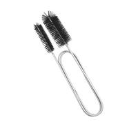 1 nettoyeur de canalisations extra long, outil de nettoyage de canalisations à double tête à ressort, brosse de nettoyage multifonctionnelle, convient pour le nettoyage des aquariums, des conduites