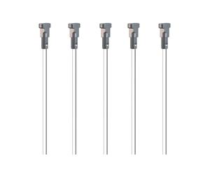 1 - NEWLY Arti Teq - Pack 5 tiges 2 mm Blanche 200 cm Embout Twister (Crochet Vendu séparément)