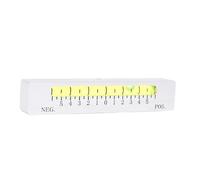 1 niveau à arc extérieur de type cadre de haute précision, règle de niveau à quatre roues, perle horizontale, mini barre à bulle de niveau(WHITE)