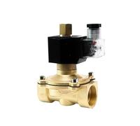 1" Normally Open Brass IP65 Waterproof Solenoid Valve DN25 Electric Switch Water Valves 220V 110V 24V 12V(BSP_24VAC)