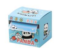 1 note adhésive rétractable avec marque-pages de dessin animé, onglets amovibles pour étude et gestion de projet, notes adhésives transparentes