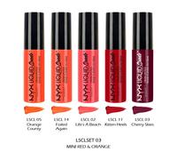 1 NYX Liquide Daim Crème Rouge à Lèvres - 5 Pièce Mini Taille Set " Pick Votre 1