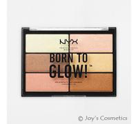 1 NYX Nouveau Né Pour Brillant Éclaircissement Palette - Soyeux Ombre Btghp01