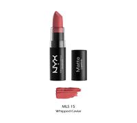 2 NYX Rouge à Lèvres Mat 15 Battu Caviar + Slim Crayon 860 Peekaboo Neutre
