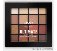 NYX Palette Fard à Paupières Ultimate Shadow – Warm Neutrals