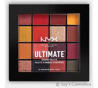 NYX Professional Makeup Palette de Fards à Paupières Ultimate Shadow Palette, Pigments Pressés, Formule Vegan, 16 Teintes Mates, Satinées et Métalliques, Couleur : Phoenix (09)