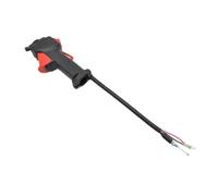 1 ou 2 pièces 26 mm poignée Interrupteur déclencheur d'accélérateur Tondeuse à Gazon poignée déclencheur adapté for débroussailleuse avec Interrupteur(2PCS)
