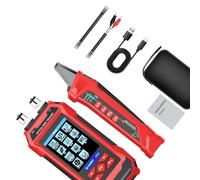 1 outil d'analyse Ethernet professionnel pour mesurer la longueur du câble, évaluation standard et test des poètes, câble CAT5 à CAT8