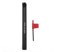 1 outil de barre d'alésage interne S18Q-SCLCR09 18 x 180 mm pour inserts en carbure CCMT09T3, angle de coupe à 95°, support de tournage CNC pour le travail des métaux et les applications de