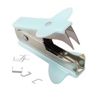 1 outil de retrait d'agrafes, extracteur d'agrafeuse, outil de traction d'agrafes portable, fournitures de bureau réutilisables avec poignée antidérapante, accessoires de bureau antidérapants pour la