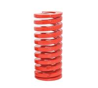 1 outil d'estampage en spirale à ressort comprimé, moule à pression, quincaillerie en acier for maison ou voiture(60mm,OD22mm(ID11mm)-Red)