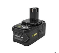 1 Pack 18V 8.0AH compatible avec le remplacement de la batterie Ryobi pour P105 P107 RB18L50 RB18L40 RB18L25 RB18L15 RB18L13