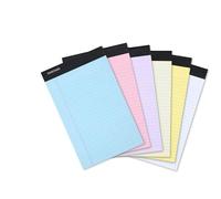 1 Pack 50 Sheets Random Color Pads Note Pads,5 x 8 Inch Lined Writing Pads,Per Writing Pad,Letter and Legal Ruled Pads,Notebooks and Writing Pads,Office stationery (Pink,Yellow,Blue,Purple)