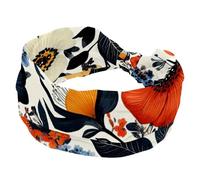 1 Pack Boho Floral-48 Bandeau élastique doux antidérapant pour femme Fashion Bandeaux Doux Large et élégant pour toutes les occasions