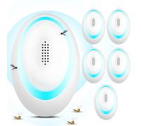 1 Pack de répulsif ultrasonique anti-rongeurs pour intérieur, couvre jusqu'à 1000 ft², double fréquence, sans danger pour les animaux de co