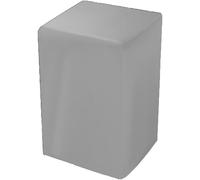1 Pack Housse pour haut-parleurs - 420D Oxford, imperméable, UV-résistante - extérieurs, scènes Gray 30.5 * 28 * 46cm