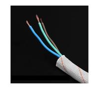 1 pack of 5 meters Yellow wax tube 1mm~10mm Fiberglass sleeving High temperature insulated wire casing Glass Fiber Tube NWPNLXEA(5MM)