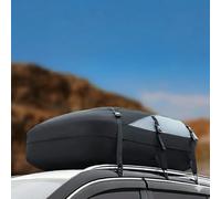 1 Pack Sac de Toit de Voiture pour Porsche Macan EV 2024-2025, Coffre de Toit Souple Imperméable Robuste Rangement Voyage Bagage Pliable Haute Résistance,105 × 80 × 43 + Anti-slip Mat